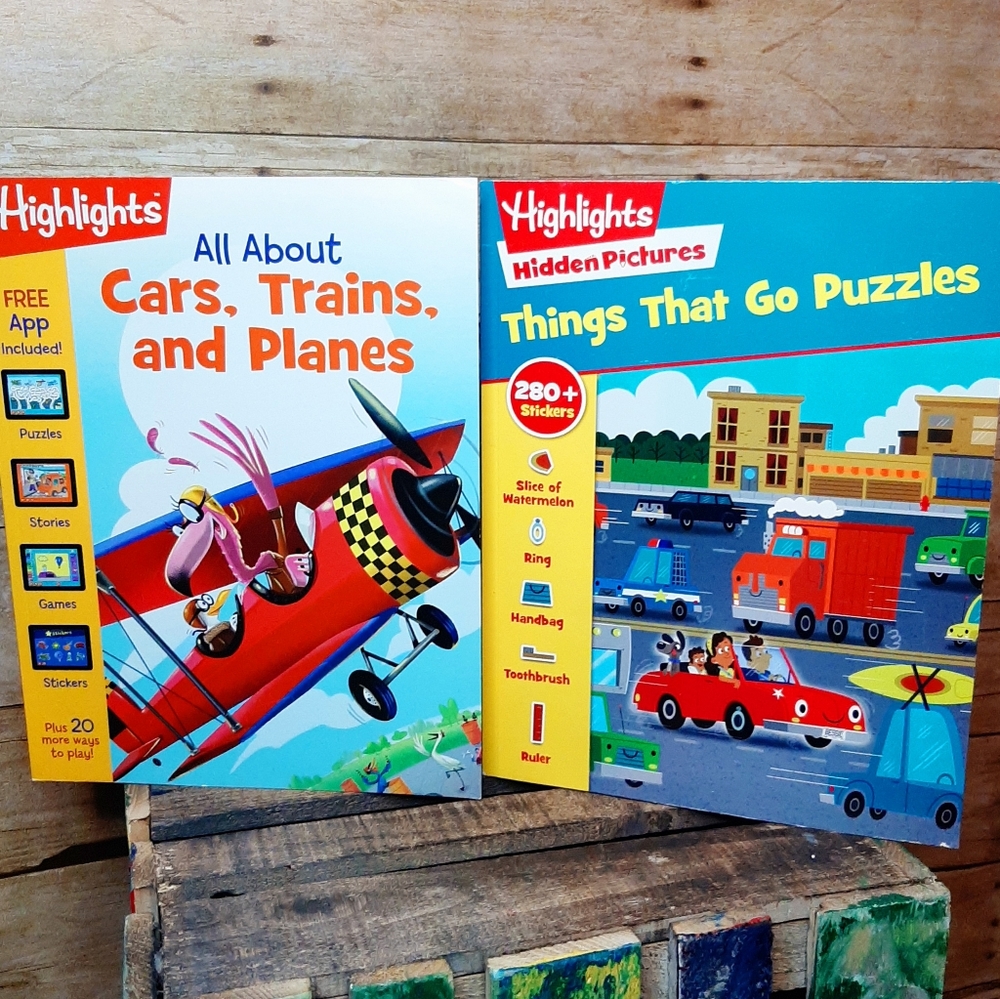 Highlights Activity Books, Set of 2